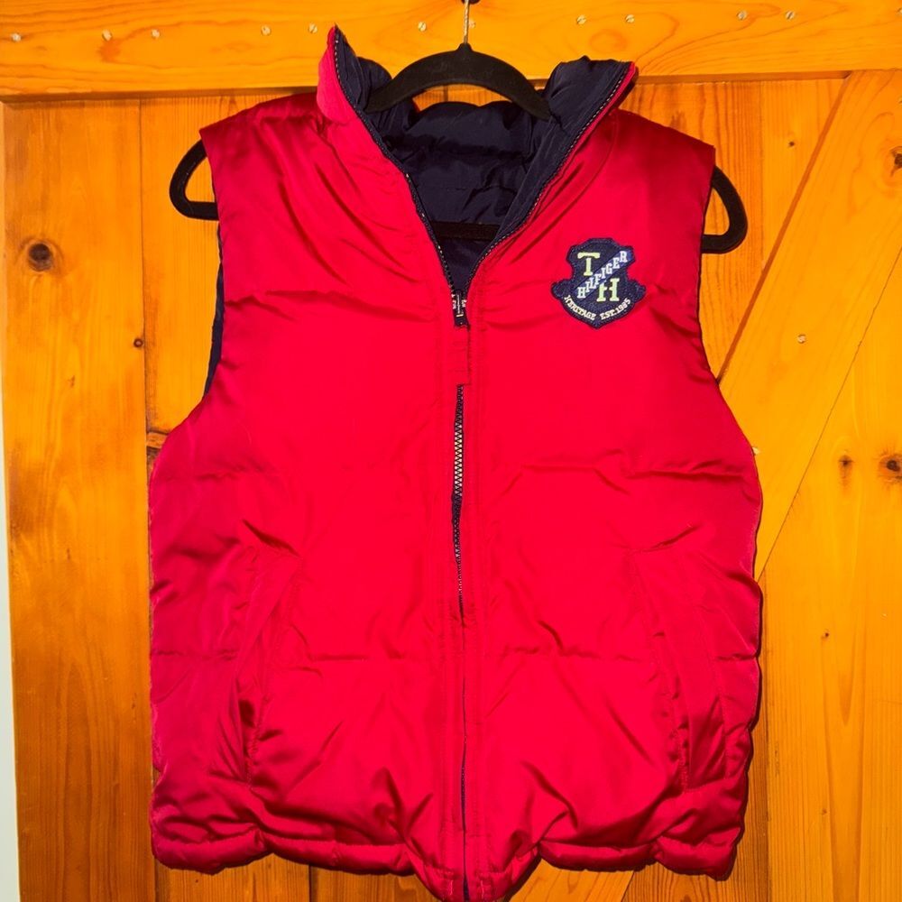 Tommy Hilfiger Kids Red Vest reversible